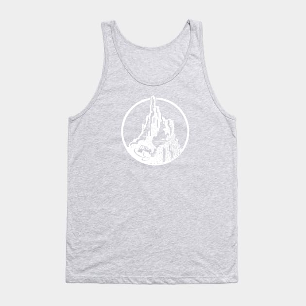 Big Thunder Mountain Railroad (distressed) Tank Top by kruk